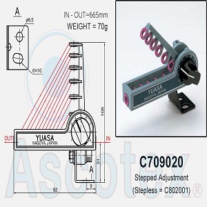 Bộ tăng bù lực căng dây Yuasa C709020 Compensating Tensioners